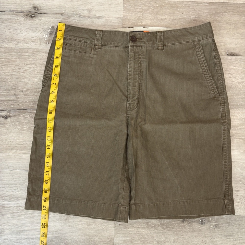 Quiksilver Casual Shorts Men's Size 34 X 21 Army Green Surf Skate Skateboard - Picture 11 of 11